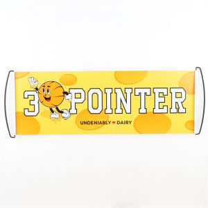 Collapsible Customizable Handheld Flags for Corporate Events
